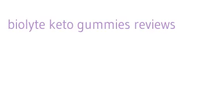 biolyte keto gummies reviews