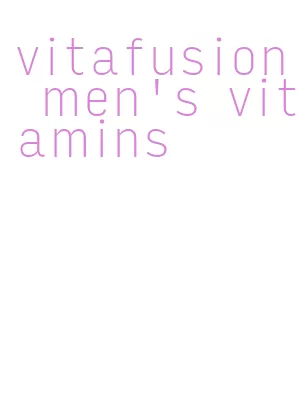vitafusion men's vitamins