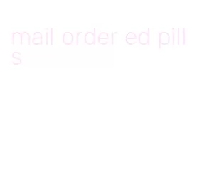 mail order ed pills