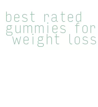 best rated gummies for weight loss