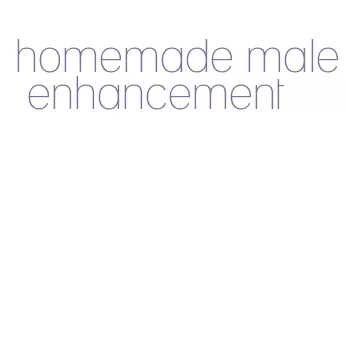 homemade male enhancement