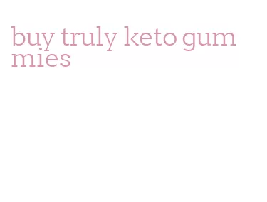 buy truly keto gummies