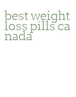 best weight loss pills canada
