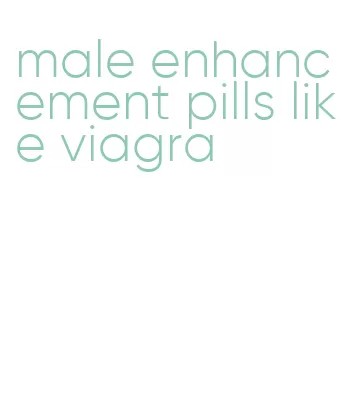 male enhancement pills like viagra