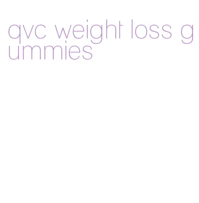 qvc weight loss gummies