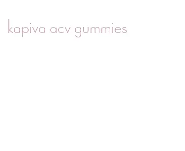 kapiva acv gummies