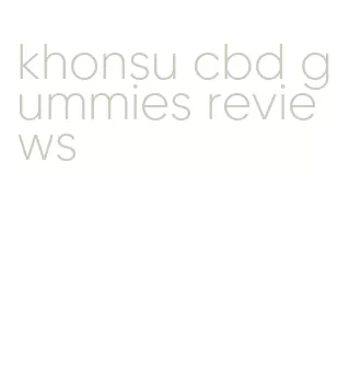 khonsu cbd gummies reviews