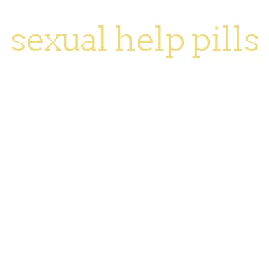 sexual help pills