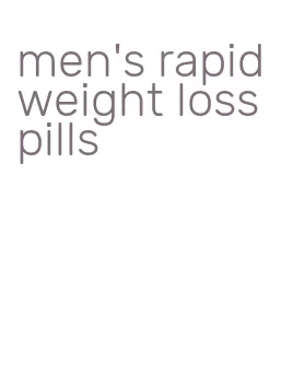 men's rapid weight loss pills