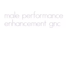 male performance enhancement gnc