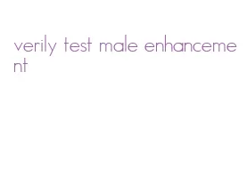 verily test male enhancement