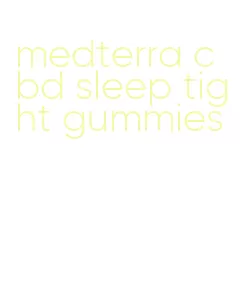 medterra cbd sleep tight gummies