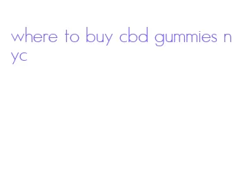 where to buy cbd gummies nyc