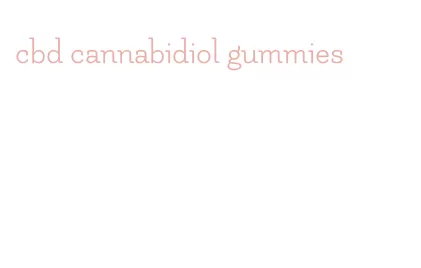 cbd cannabidiol gummies