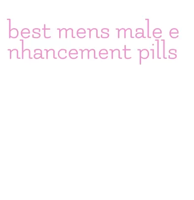 best mens male enhancement pills