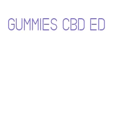 gummies cbd ed