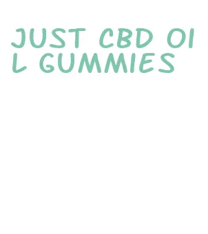just cbd oil gummies