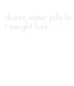 diurex water pills for weight loss