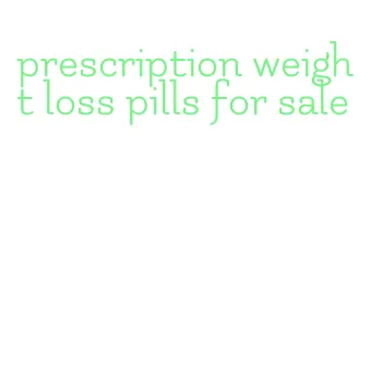 prescription weight loss pills for sale