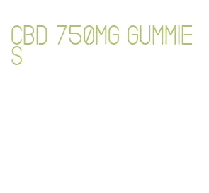 cbd 750mg gummies