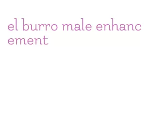 el burro male enhancement