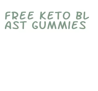 free keto blast gummies