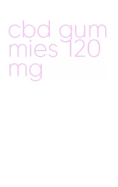 cbd gummies 120 mg