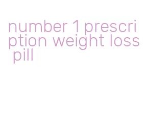 number 1 prescription weight loss pill