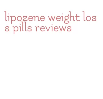 lipozene weight loss pills reviews