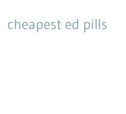 cheapest ed pills