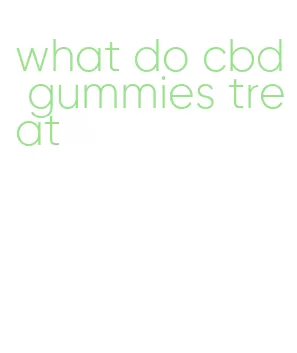 what do cbd gummies treat