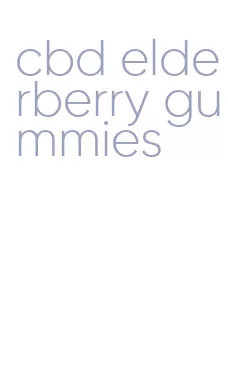 cbd elderberry gummies
