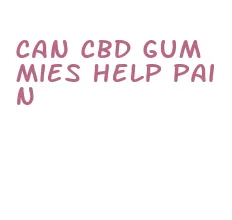 can cbd gummies help pain