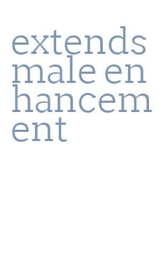 extends male enhancement