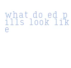 what do ed pills look like