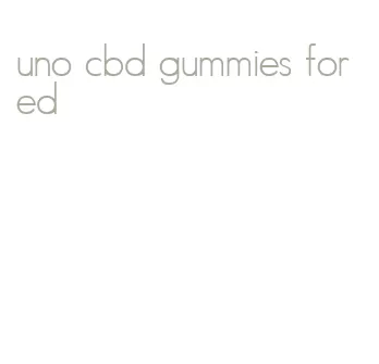 uno cbd gummies for ed