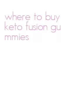 where to buy keto fusion gummies