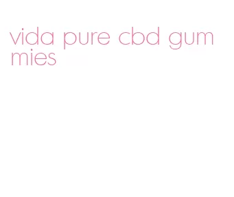 vida pure cbd gummies