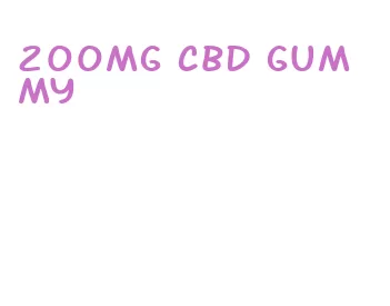 200mg cbd gummy