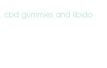 cbd gummies and libido