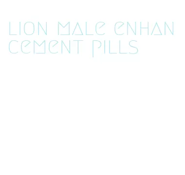 lion male enhancement pills