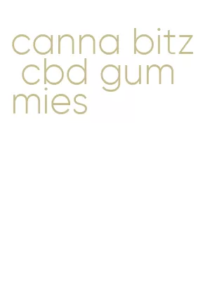 canna bitz cbd gummies