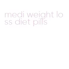 medi weight loss diet pills