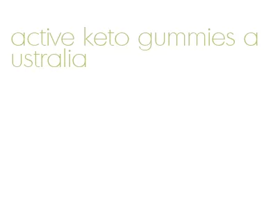active keto gummies australia