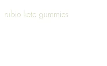 rubio keto gummies