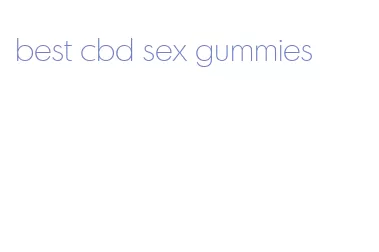 best cbd sex gummies