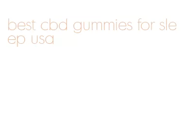 best cbd gummies for sleep usa