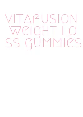 vitafusion weight loss gummies