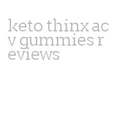 keto thinx acv gummies reviews