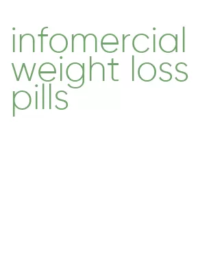 infomercial weight loss pills
